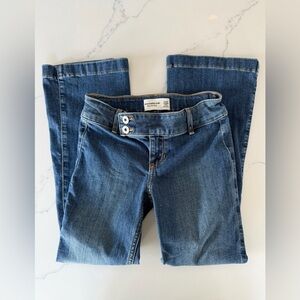 Abercrombie Girls Low/Rise Boot-Cut Jeans SIZE 11/12 SHORT